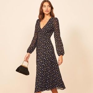 REFORMATION Joy Dress - Posie Pattern Size 6